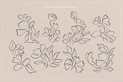 Abstract Floral collection, an Illustration by Anna.Klets (Thumbnail 8 of 12)