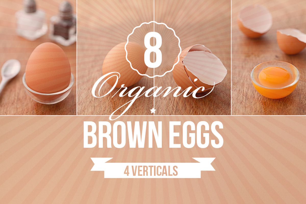 Organic Brown Eggs Photo Bundle of 8 preview 6