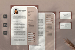 RESUME&COVER LETTER BUSINESS CARD