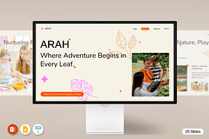 ARAH Company Profile Presentation, a Presentation Template by evgenystudio