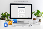 Finance Resume Template, CV Template, a Resume Template by Career Canvas (Thumbnail 6 of 10)