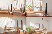 Jungle Frame Mockup Bundle, a Household Mockup by Salt Color Studio (Thumbnail 8 of 16)