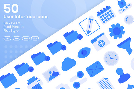 50 User Interface - Flat, an Icon by Kmg Design