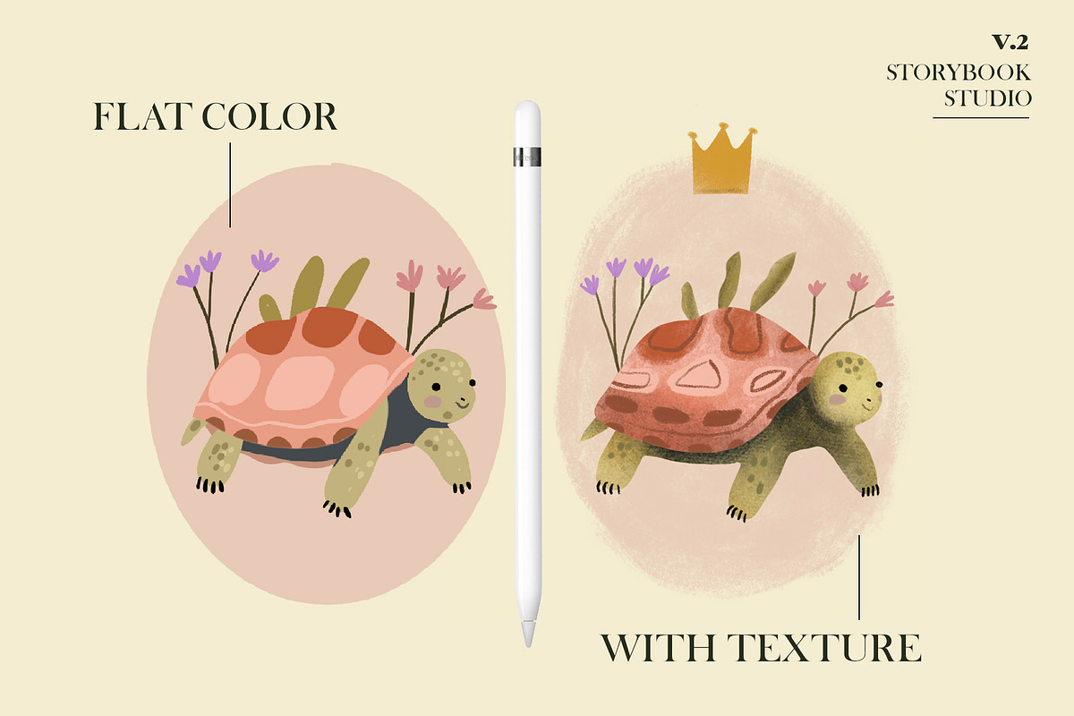 Storybook studio v.2 procreate, a Brush Add-On by Eliza Moreno Illustration (Photo 3 of 9)