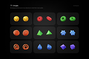 Iconly Pro, 3D Shape icons, an Object 3D Model by Iconly Pro (Thumbnail 4 of 8)