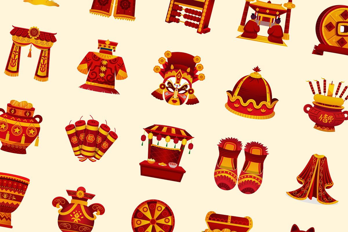Chinese New Year Illustrations, a Decorative Illustration by Creative Stall (Photo 5 of 8)