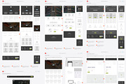 Responsive Website Wireframe Kit, a Wireframe Template by UX Kits (Thumbnail 2 of 5)