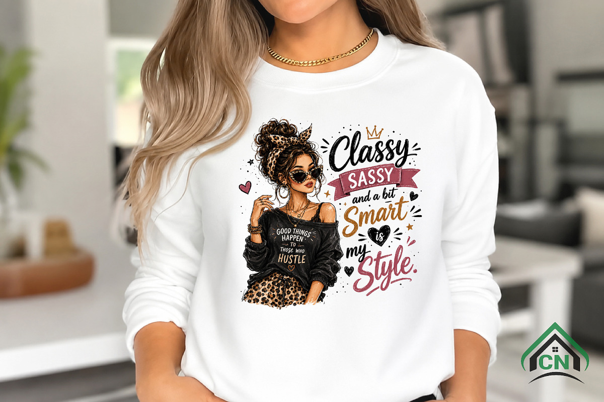 Classy Sassy and Smart PNG, a Seasonal Illustration by Craft Nest (Photo 3 of 6)