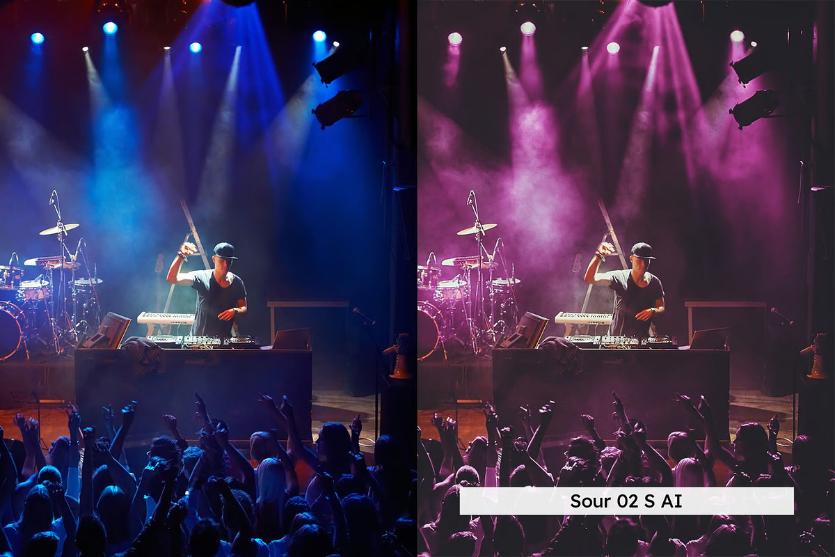 20 Concert Colors Lightroom Presets, a Preset Add-On by Hubzway (Photo 5 of 13)