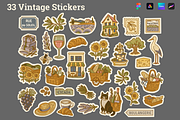 Vintage Stickers Provence France, an Illustration by MenoMelo Studio (Thumbnail 2 of 5)