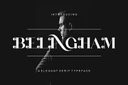 BELINGHAM Elegant Serif Typeface, a Serif Font by Alfinart (Thumbnail 1 of 8)