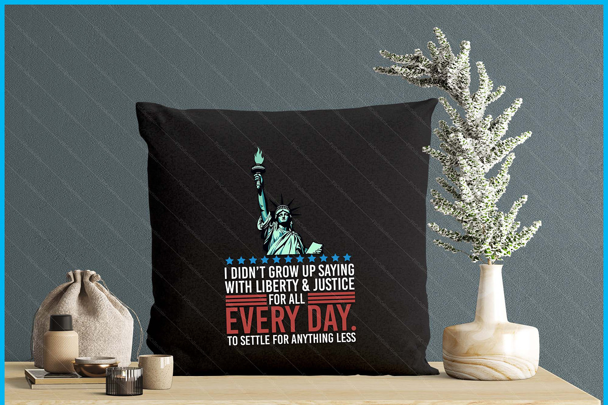 Patriotic Liberty Justice USA SVG, an Object Graphic by Creativeusart (Photo 4 of 4)