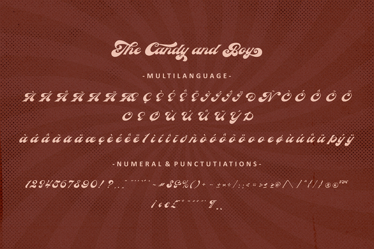 The Candy And Boy, a Serif Font by Allmostudio (Photo 12 of 13)