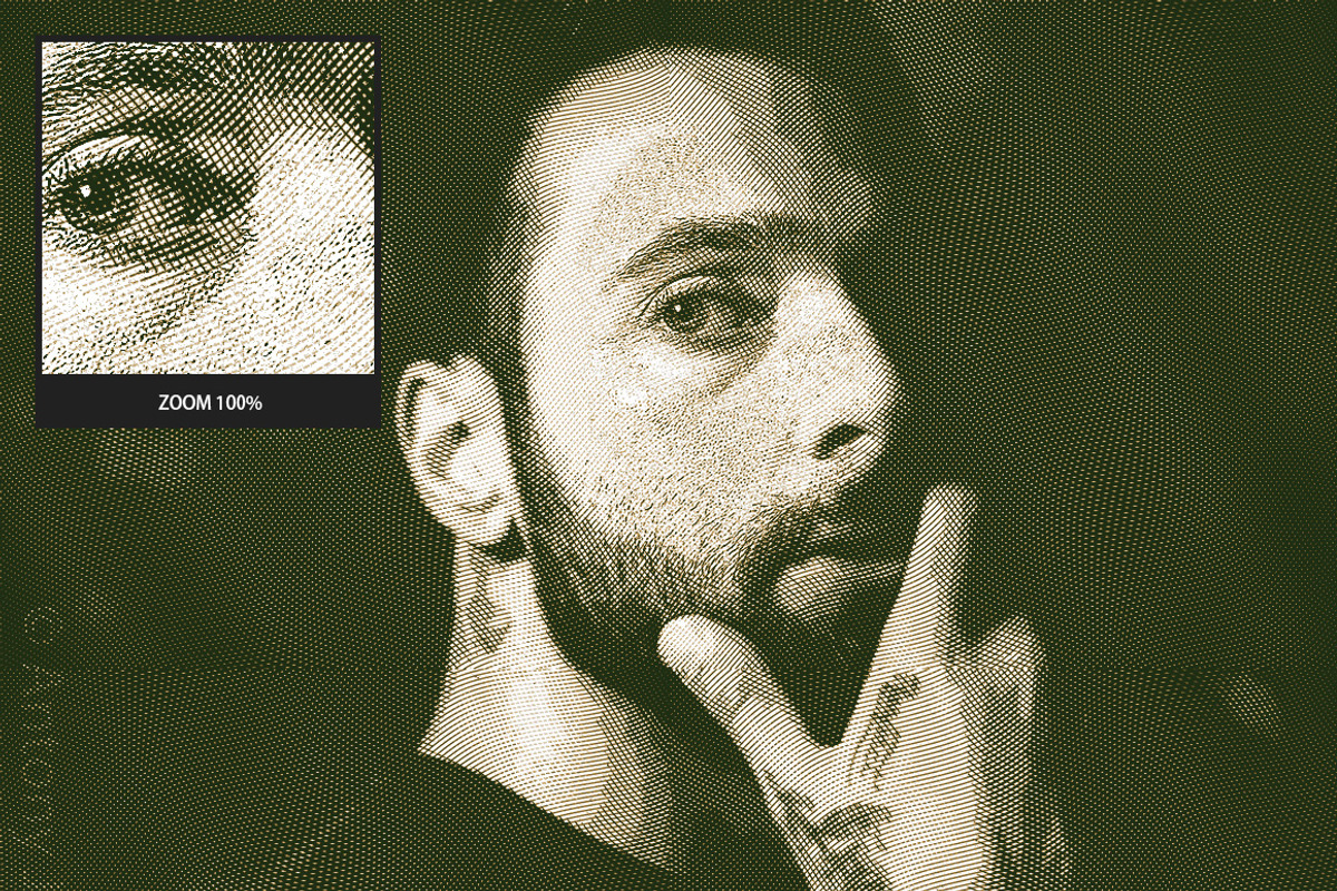 Engrave Photoshop Action, an Action Add-On by AndriyFM (Photo 6 of 23)