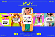 Summer Fashion Instagram Templates, a Social Media Template by Supanium Studio (Thumbnail 2 of 5)