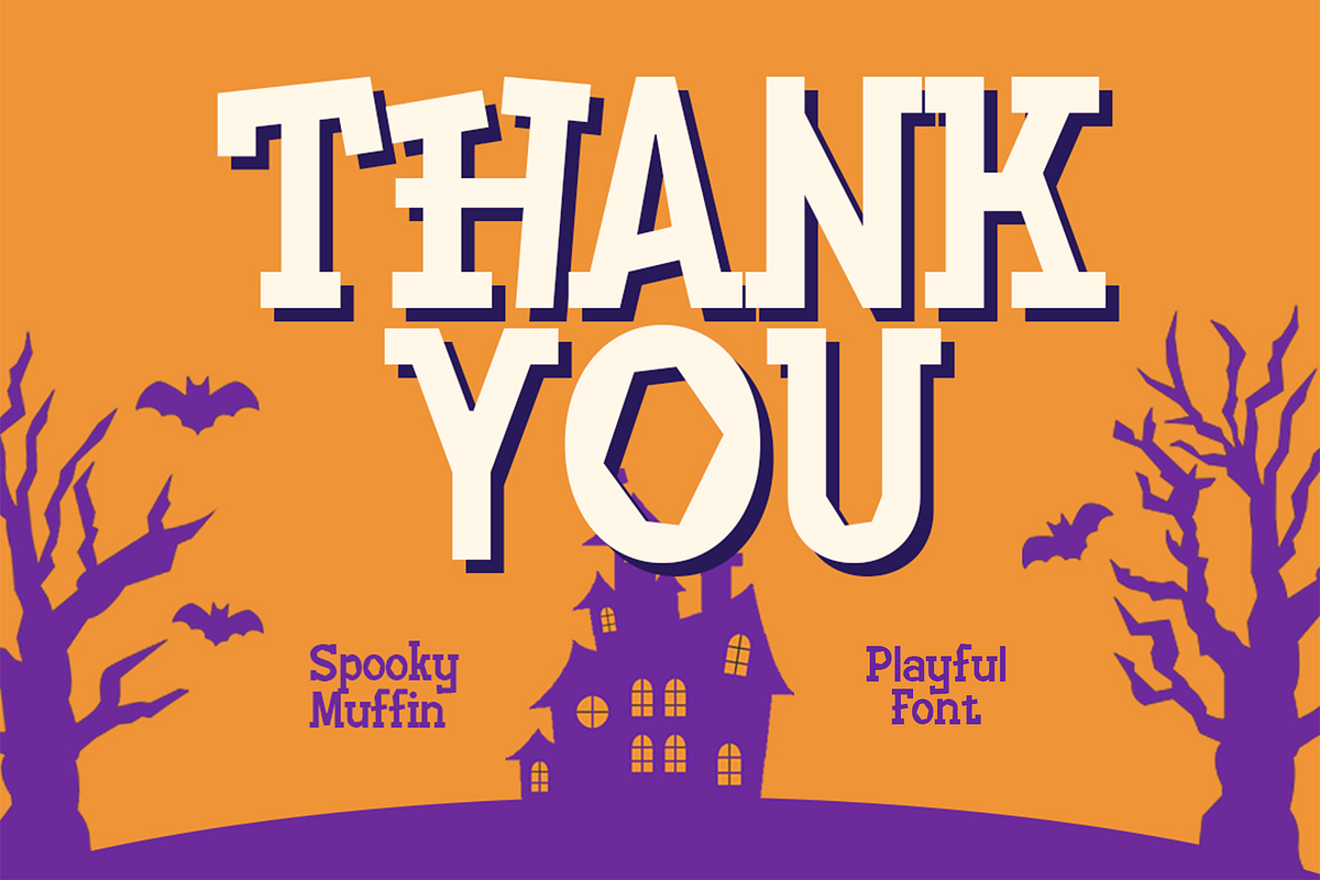 Spooky Muffin - Halloween Font, a Serif Font by Pekotype (Photo 12 of 12)