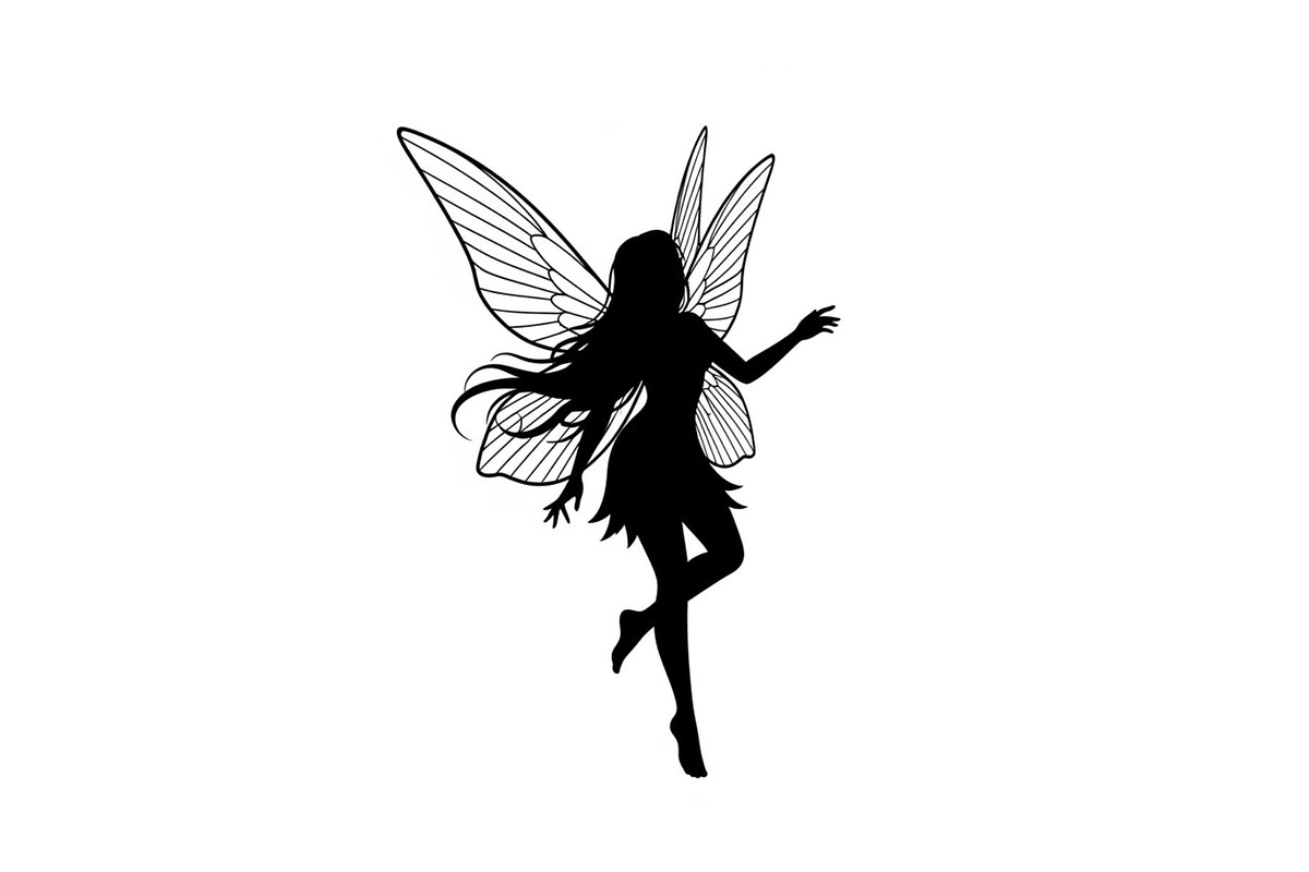 Magical Fairy Silhouette Bundle, an Illustration by jahid234 (Photo 22 of 51)