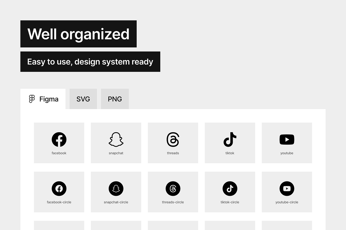 Social media - Solid - 152 icons, a Solid Icon by Pictomate Icons (Photo 5 of 7)