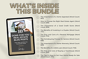 DONE FOR YOU REAL ESTATE BLOGS - 4, a Templates & Theme by Jennifer Magri Templates (Thumbnail 2 of 8)