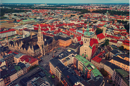 Marienplatz in Munich, an Architecture Photo by Nature and travel
