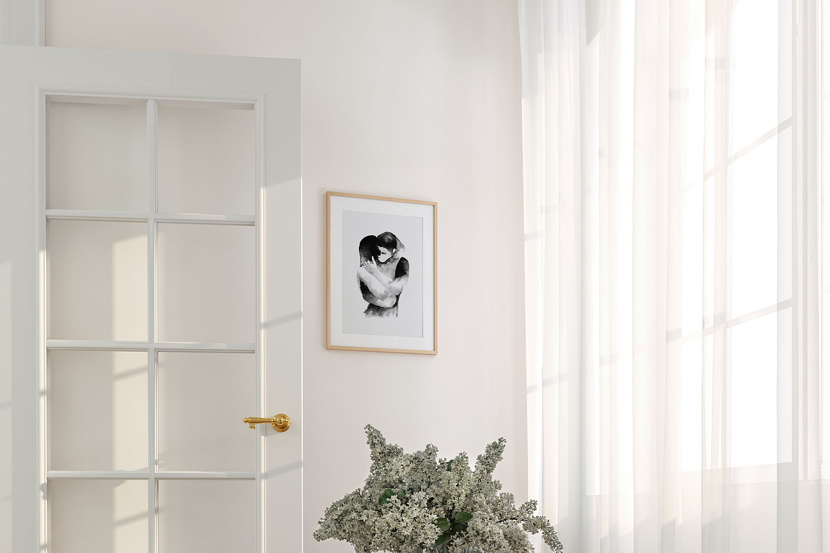 JAPANDI Minimalist Frame Mockup, a Household Mockup by Muse Mockups (Photo 16 of 20)