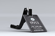 Luxury Black ID Badge, a Card Template by Tzochko (Thumbnail 3 of 6)