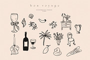 Handdrawn Dolce Vita Summer Icons, an Object Graphic by Laras Wonderland (Thumbnail 4 of 14)