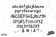 Jilliby // a hand-drawn rustic font, a Handwritten Font by EmilyGatwood (Thumbnail 2 of 6)