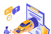 Car Sale Sharing Rent, a Finance Illustration by TAlex (Thumbnail 5 of 6)