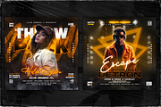 10 DJ Party Flyer Template, a Print Template by OnurDemircan (Thumbnail 3 of 8)