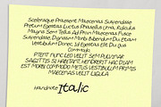 Handnote - Ballpoint pen handwriting, a Handwritten Font by Fontcastle (Thumbnail 4 of 7)