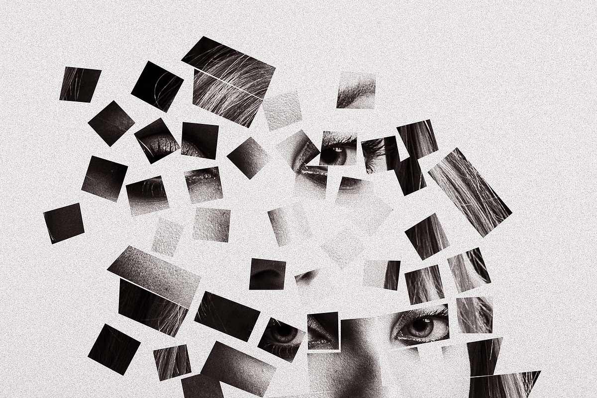 Fragmented Shapes Photo Effect