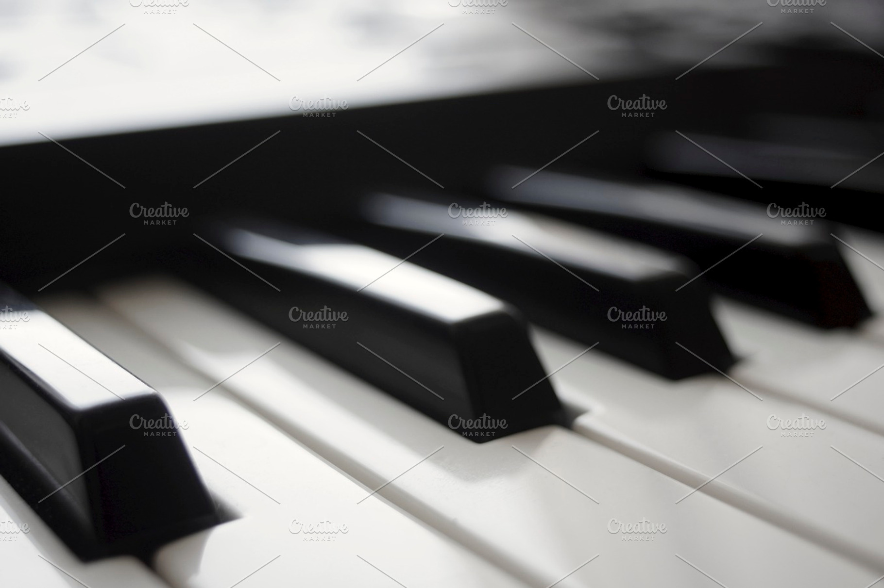 Keyboard containing piano, bokeh, and keyboard, an Arts & Entertainment Photo by ateliervonau
