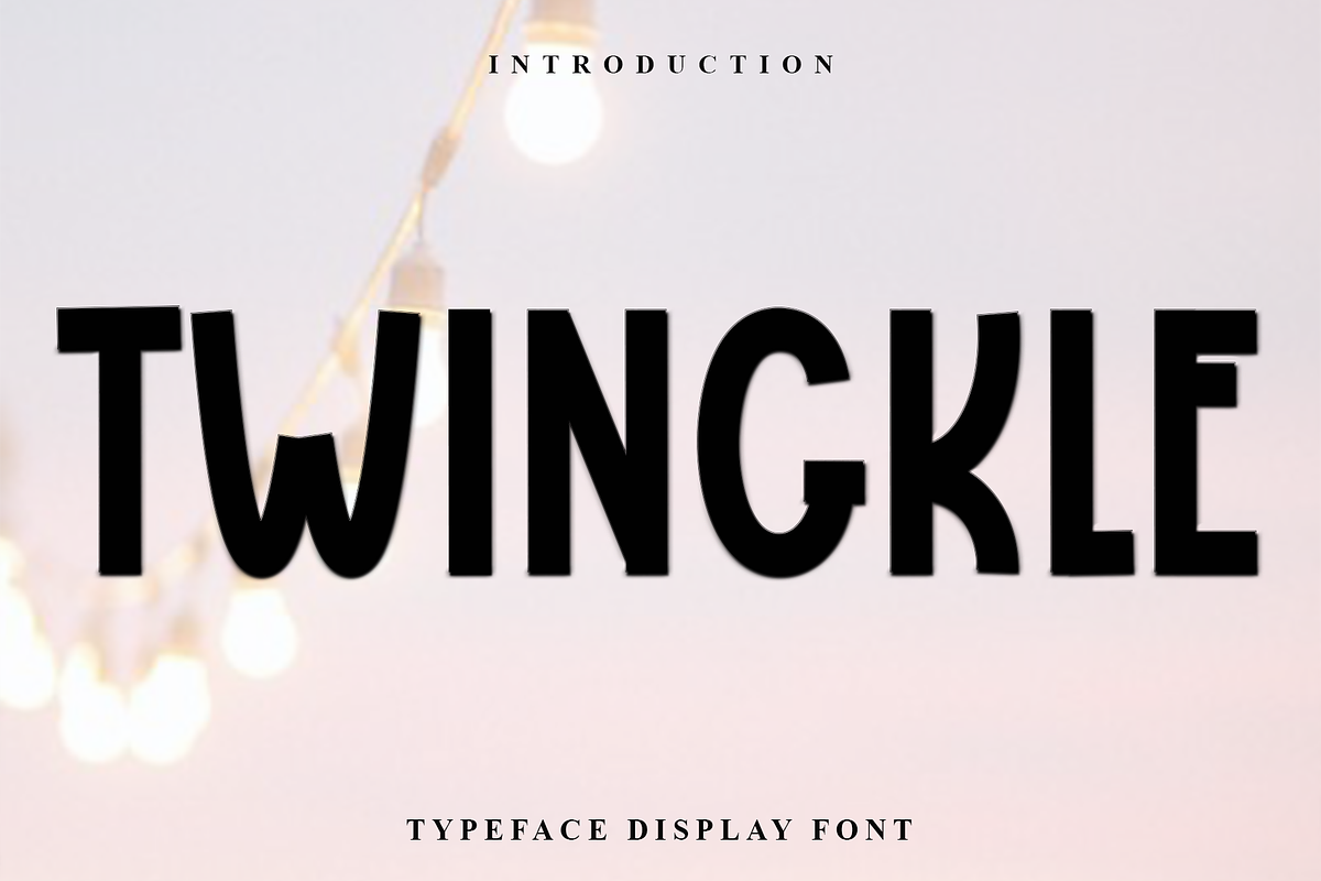 Twingkle, a Script Font by FreshTypeINK (Photo 1 of 8)