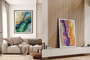 Abstract Alcohol Ink Art Collection, a Texture Graphic by O m N i  Studio (Thumbnail 2 of 21)