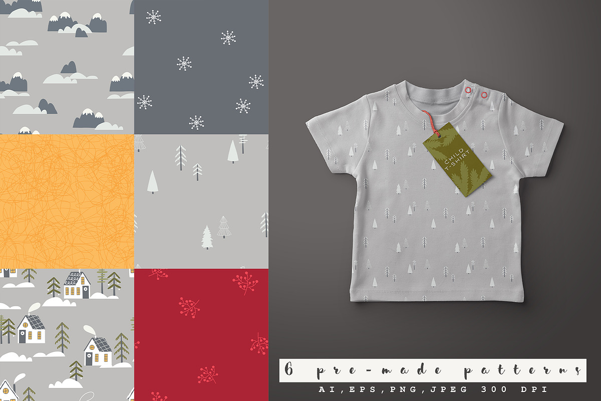 Christmas Snow Globes creator, a Seasonal Illustration by Elliko shop (Photo 10 of 11)
