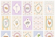 Cottage Core Nursery Wall Art Prints, a Background Graphic by Artemsky (Thumbnail 3 of 12)