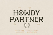 Rampart Display Typeface, a Serif Font by Rachel Kick (Thumbnail 9 of 12)