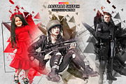 Abstract Sketch Photoshop Action, an Action Add-On by Eka Design (Thumbnail 1 of 5)
