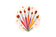 Books, Brushes, and School Time Fun, an Object Graphic by Gfx_Store (Thumbnail 2 of 13)