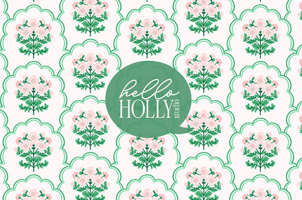 Under the Sea Seamless Pattern, a Pattern Graphic by Hello Holly Studio