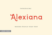 Alexiana, a Serif Font by JprintStudio (Thumbnail 1 of 6)