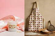 Raspberry Clipart & Patterns Bundle, a Food Illustration by MuzaArtStudio (Thumbnail 13 of 14)