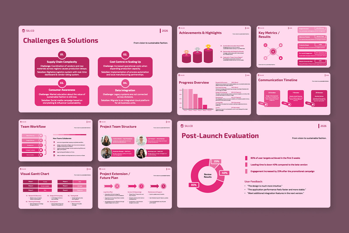 Project Timeline Presentation preview 4