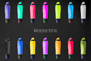 Colored highlighters clipart 14 PNG, an Object Illustration by Art and Funny (Thumbnail 3 of 3)