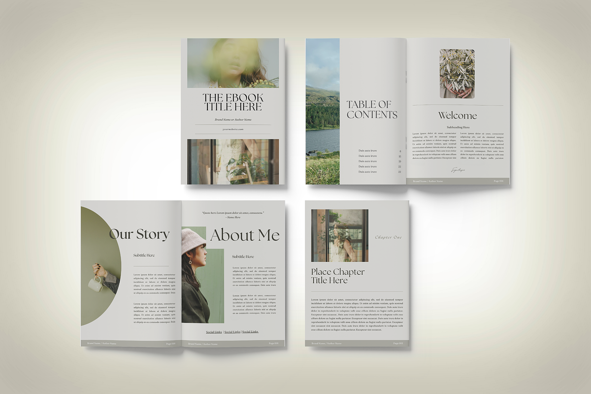 G L A D E | eBook Canva Template preview 7