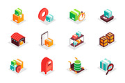 Isometric Icons Pack, a Duotone Icon by alexdndz (Thumbnail 13 of 21)