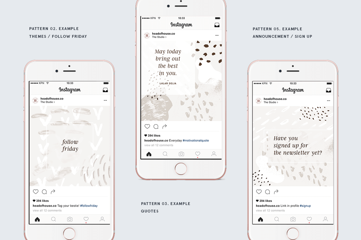 Instagram Pattern Backgrounds, a Pattern Graphic by Head of House (Photo 3 of 5)