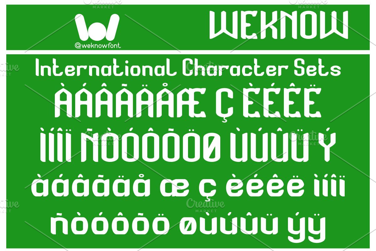 Strategy Games font, a Font by weknow (Photo 8 of 8)