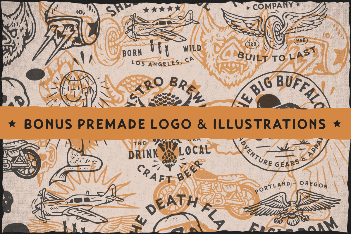 Stanley Union & Extras, a Sans Serif Font by IronbirdCreative (Photo 5 of 9)